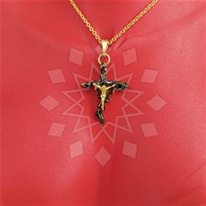 Turkish Silver Christian Pendant Necklace