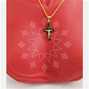 Turkish Silver Christian Pendant Necklace
