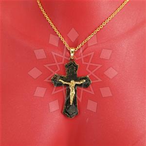 Turkish Silver Christian Pendant Necklace
