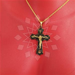 Turkish Silver Christian Pendant Necklace