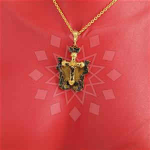 Turkish Silver Christian Pendant Necklace