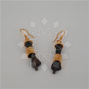 Turkish Silver Geometric Unique Earrings