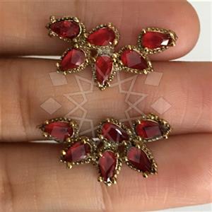 Turkish Silver Hurrem Sultan  Crawlers Earrings