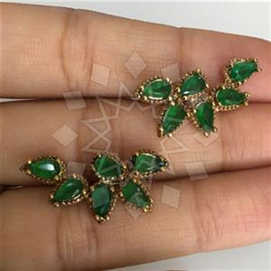 Turkish Silver Hurrem Sultan  Crawlers Earrings