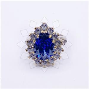 Turkish Silver Hurrem Sultan  Gemstone Rings