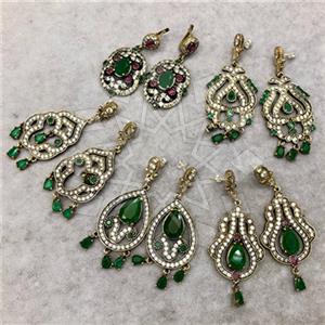 Turkish Silver Hurrem Sultan  Statement Earring Package