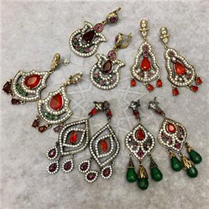 Turkish Silver Hurrem Sultan  Statement Earring Package