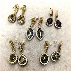 Turkish Silver Hurrem Sultan  Statement Earring Package