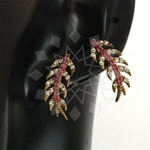 Turkish Silver Vintage Design  Crawlers Earrings