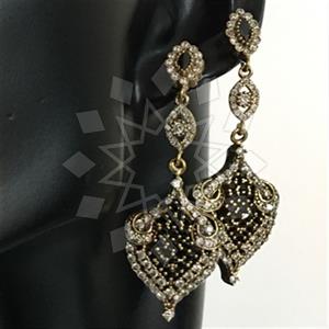 Turkish Silver Vintage Design  Dangle Earrings