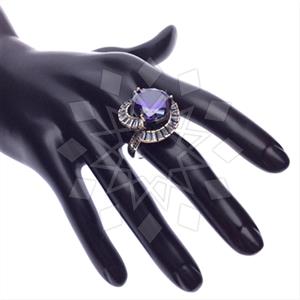 Turkish Silver Antique Ottoman  Gemstone Rings