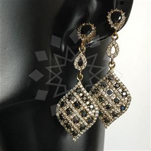 Turkish Silver Vintage Design  Dangle Earrings