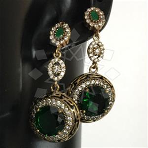 Turkish Silver Vintage Design  Dangle Earrings