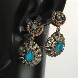 Turkish Silver Vintage Design  Dangle Earrings