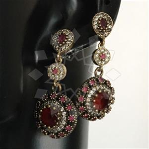 Turkish Silver Vintage Design  Dangle Earrings