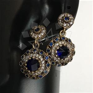 Turkish Silver Vintage Design  Dangle Earrings