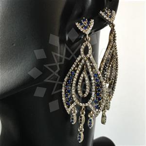Turkish Silver Vintage Design  Dangle Earrings