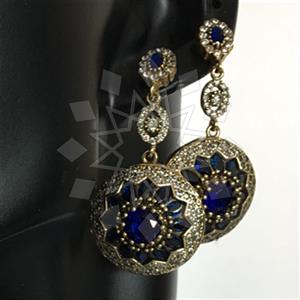 Turkish Silver Vintage Design  Dangle Earrings