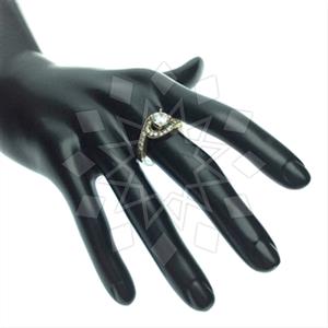 925 Sterling Silver Modern  Engagement and Wedding Rings