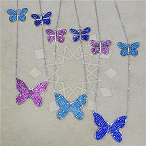 925 Sterling Silver Animal Pendant Necklace