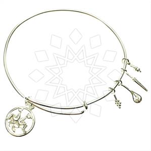 925 Sterling Silver Zodiac Bangle Bracelets