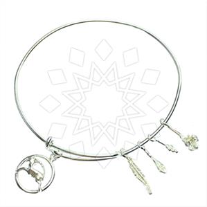 925 Sterling Silver Zodiac Bangle Bracelets